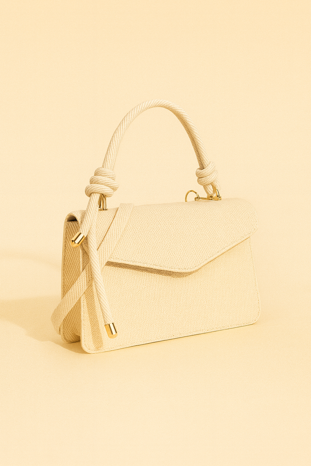 Envelope Knot Handle Purse