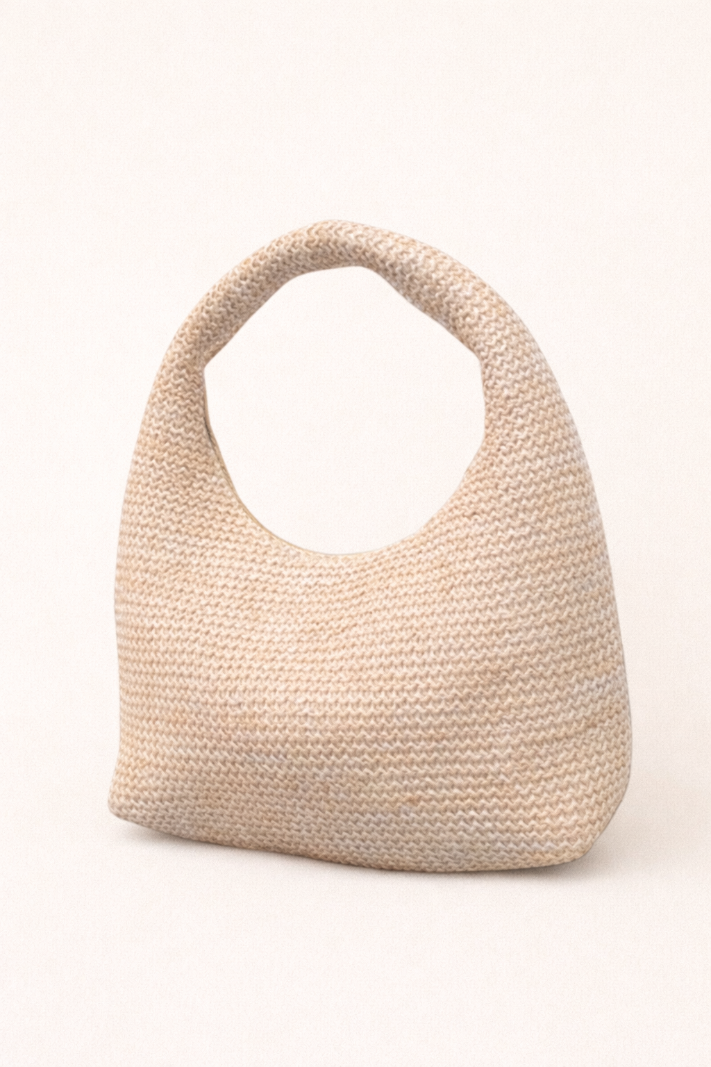Summer Straw Slouch Handbag