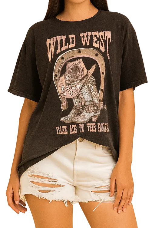 Wild West Graphic T-Shirt