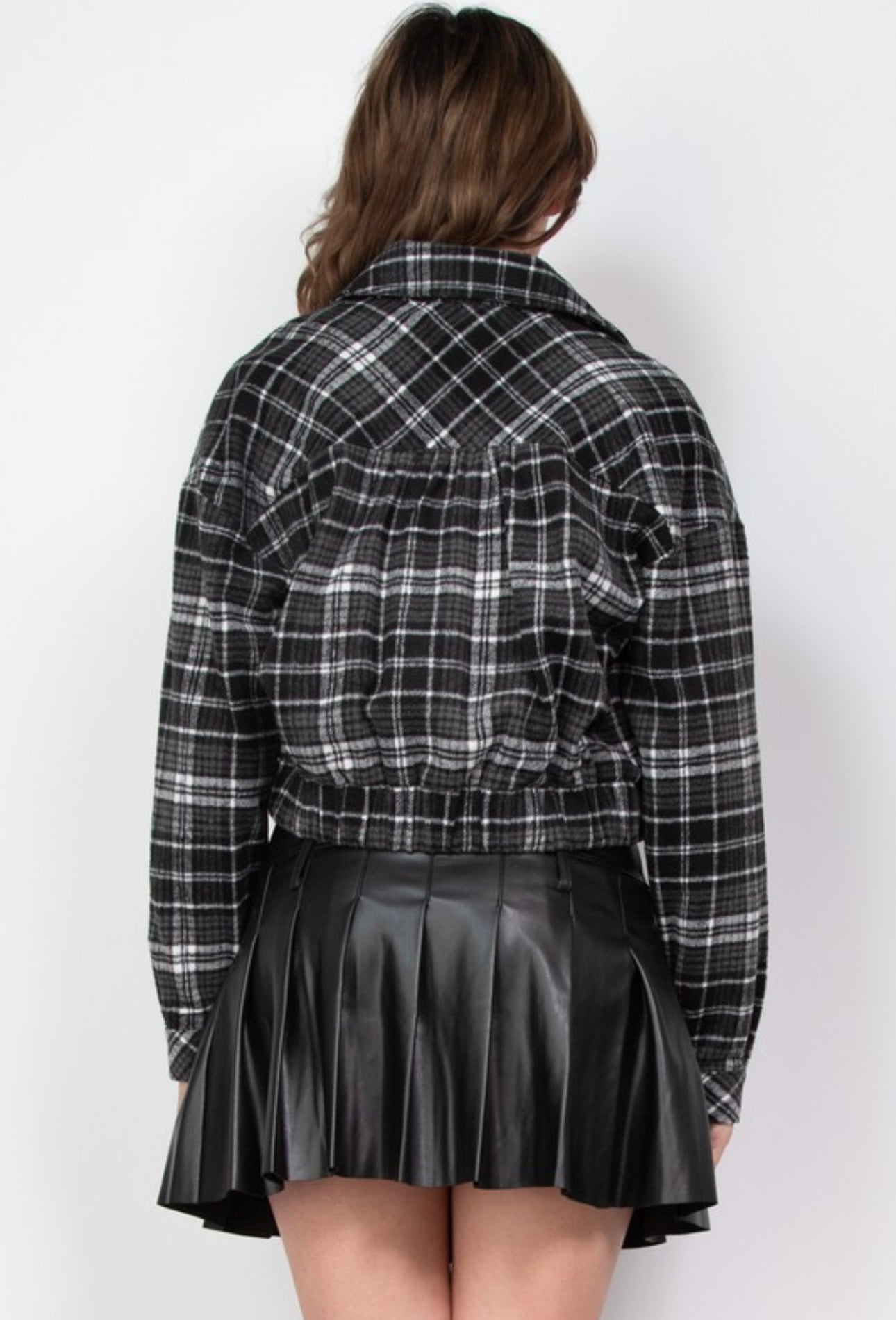 Cropped Felt Flannel