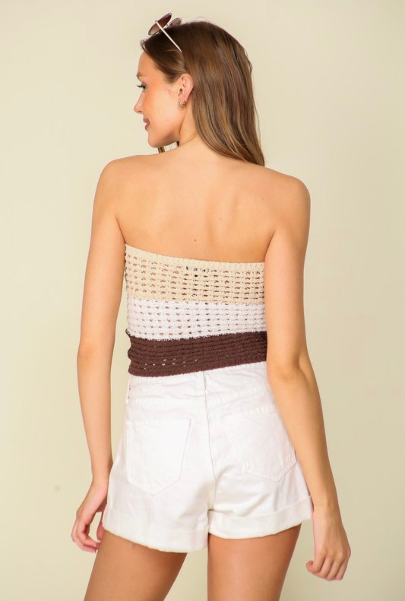 Tri-Neutral Crochet Bandeau