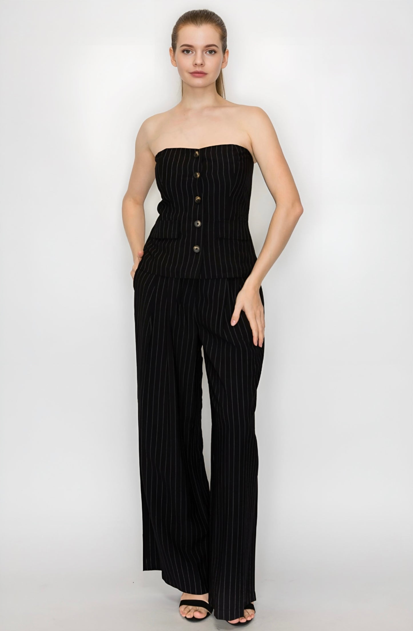 Tube Top Pant Set