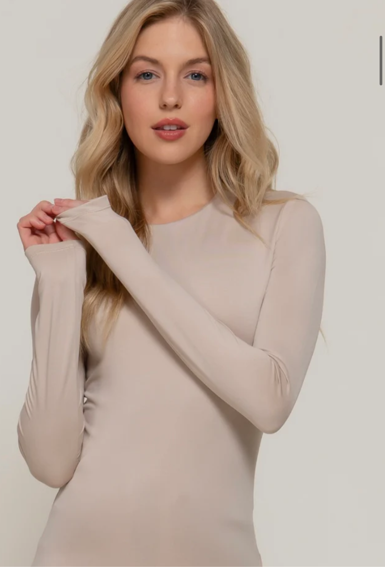 Double Lined Scoop Neck Bodysuit