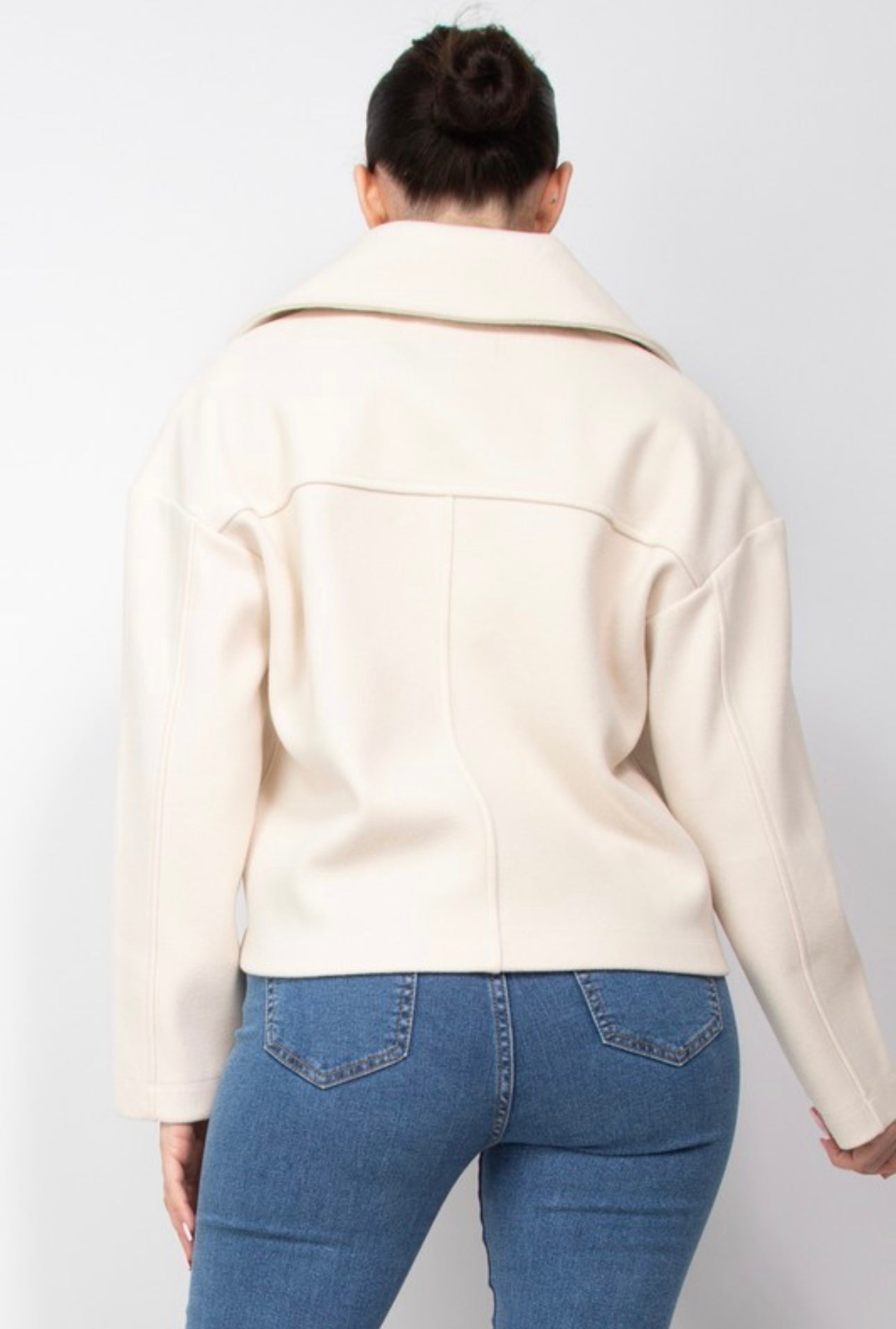Crop Peacoat