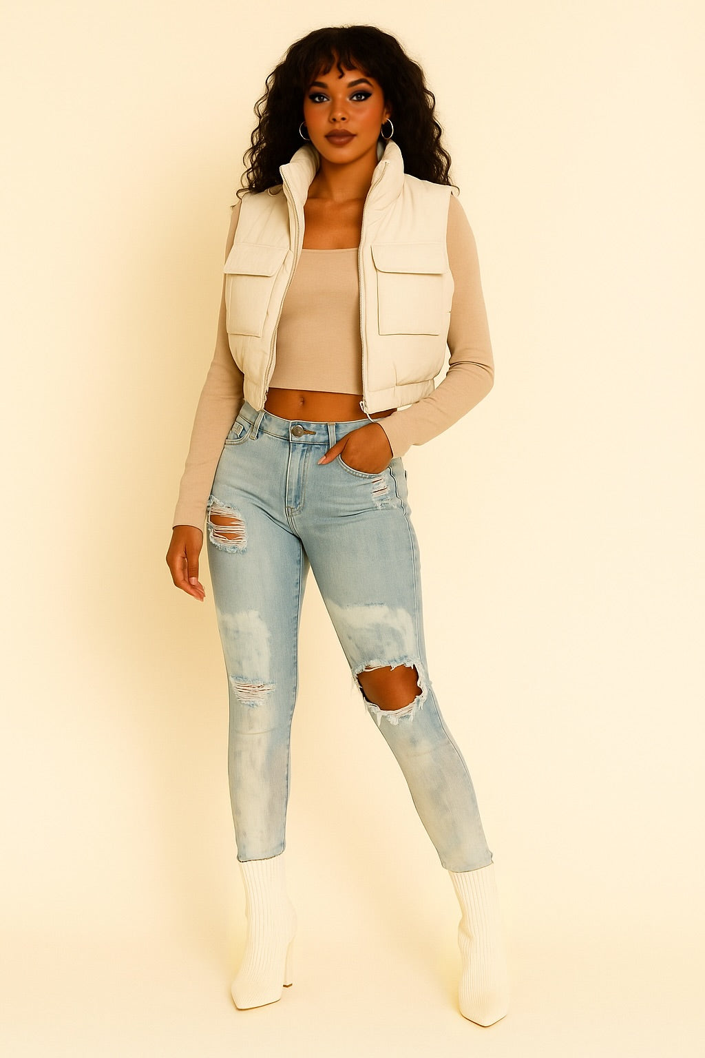 Seamless Active Long Sleeve Crop