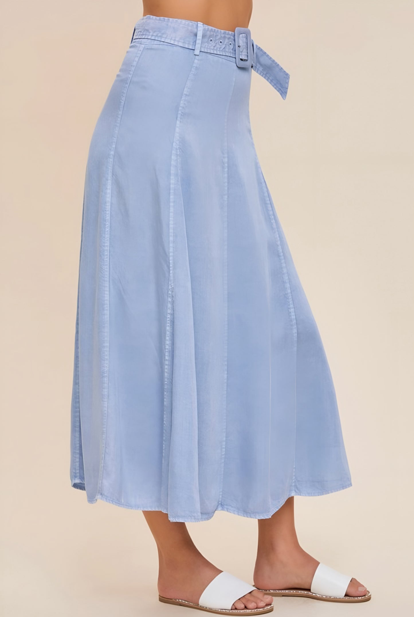 Maxi Buckle Skirt
