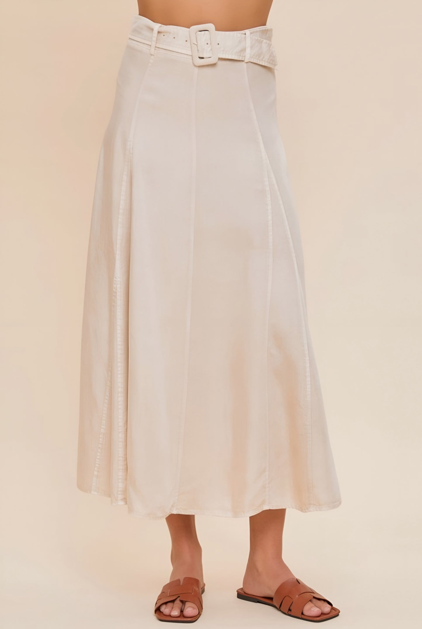 Maxi Buckle Skirt