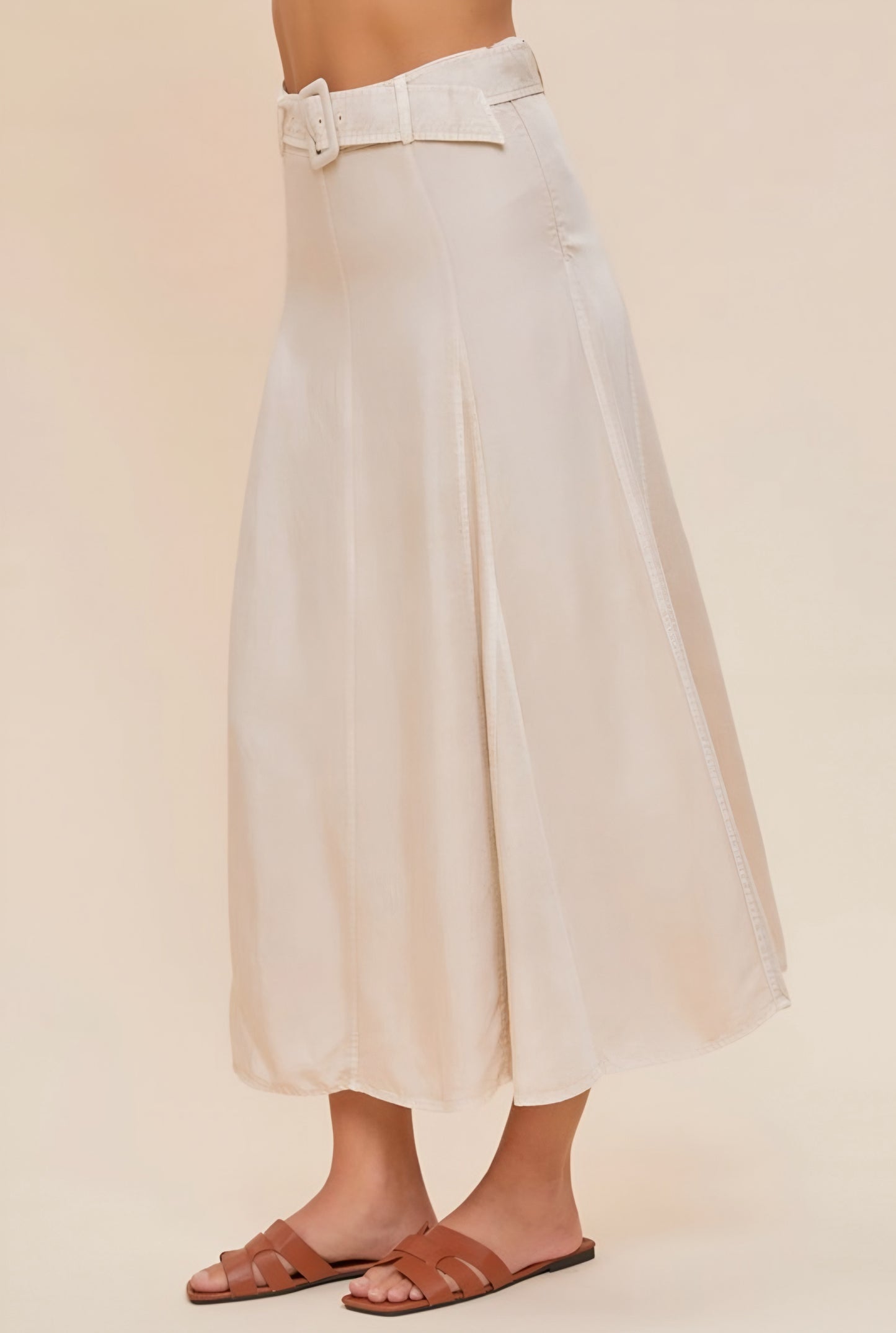 Maxi Buckle Skirt