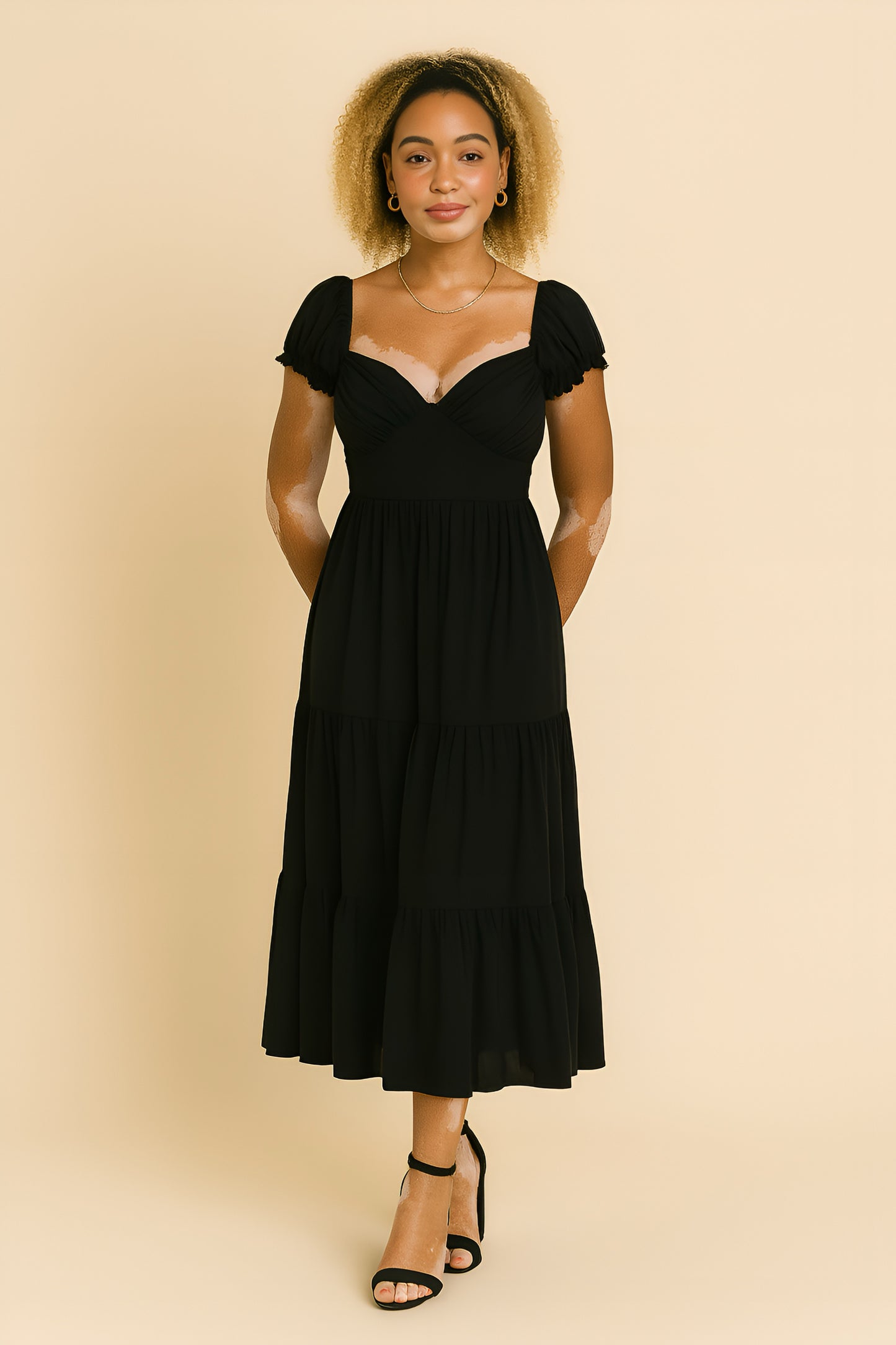 Sweetheart Maxi short sleeve