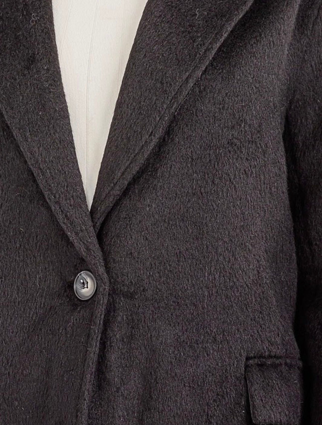 Thick One Button Blazer