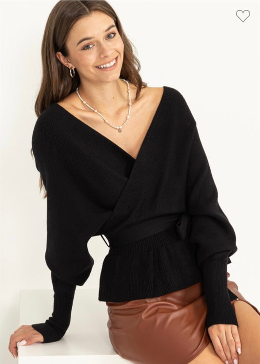 Crossover Fashion Sweater