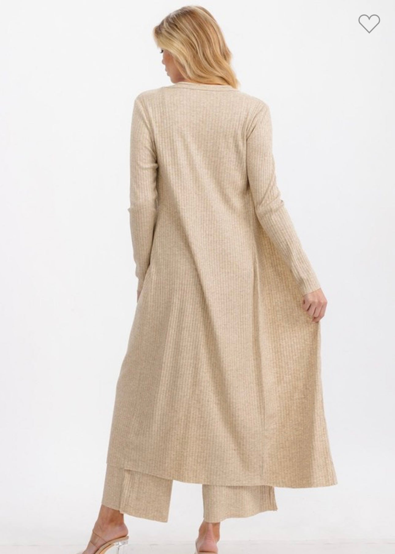 Long Button Down Cardigan Dress