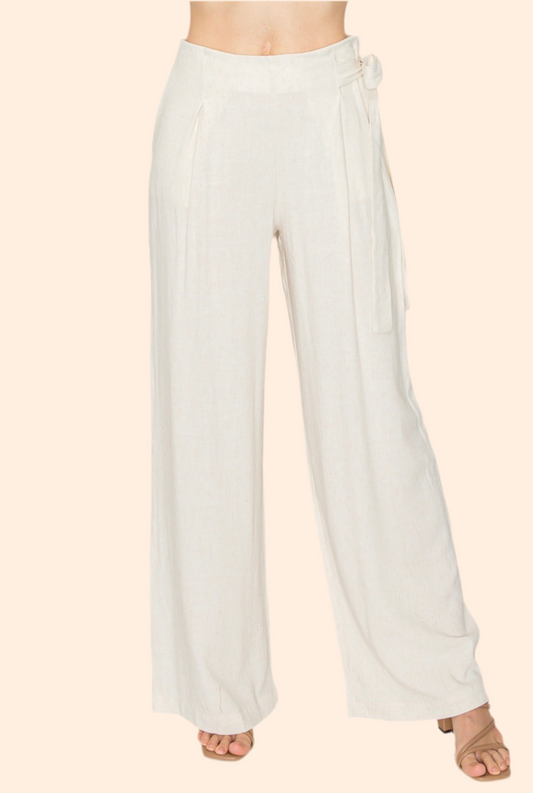 Side Tie Pants