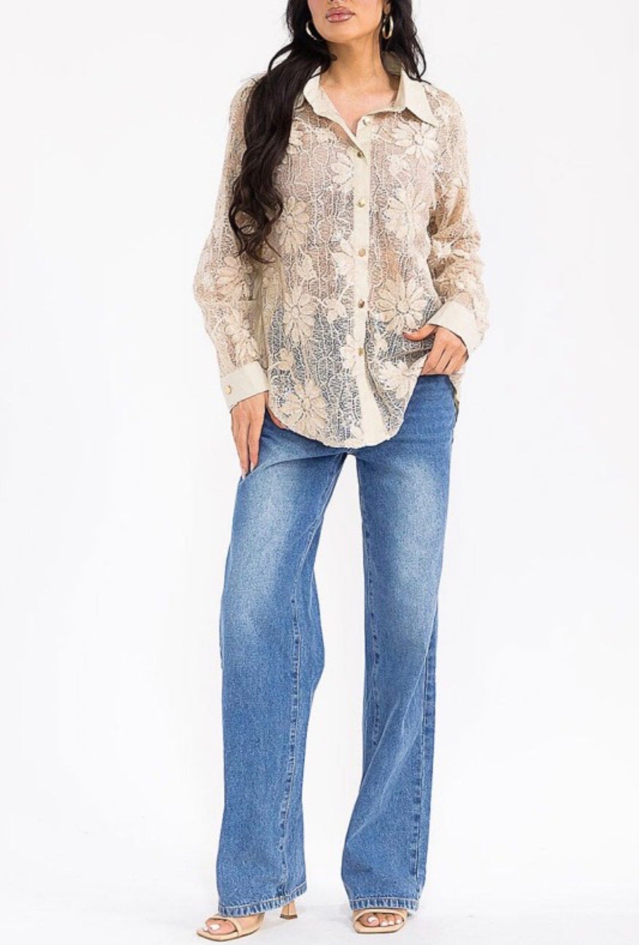Floral Lace Blouse
