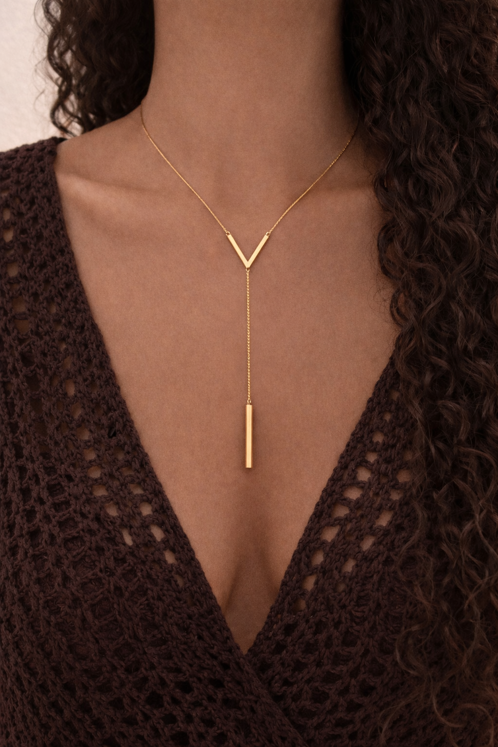 VI Gold Snake Chain Necklace