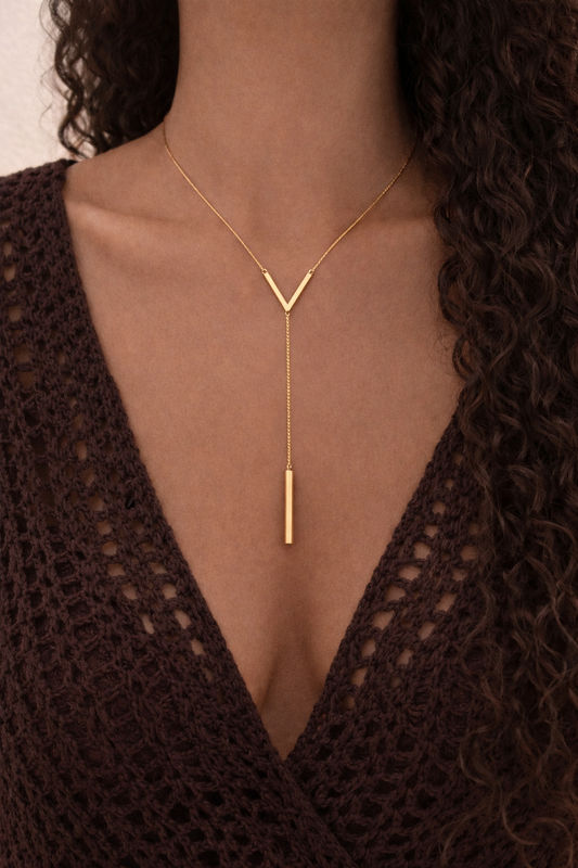VI Gold Snake Chain Necklace