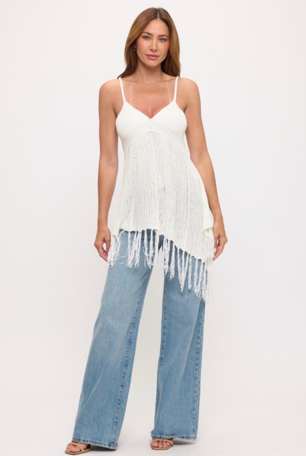 Crochet Fringe Top