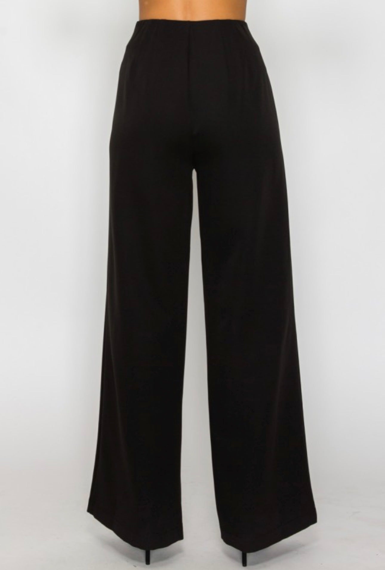 Wide Leg High Waisted Dress Pants