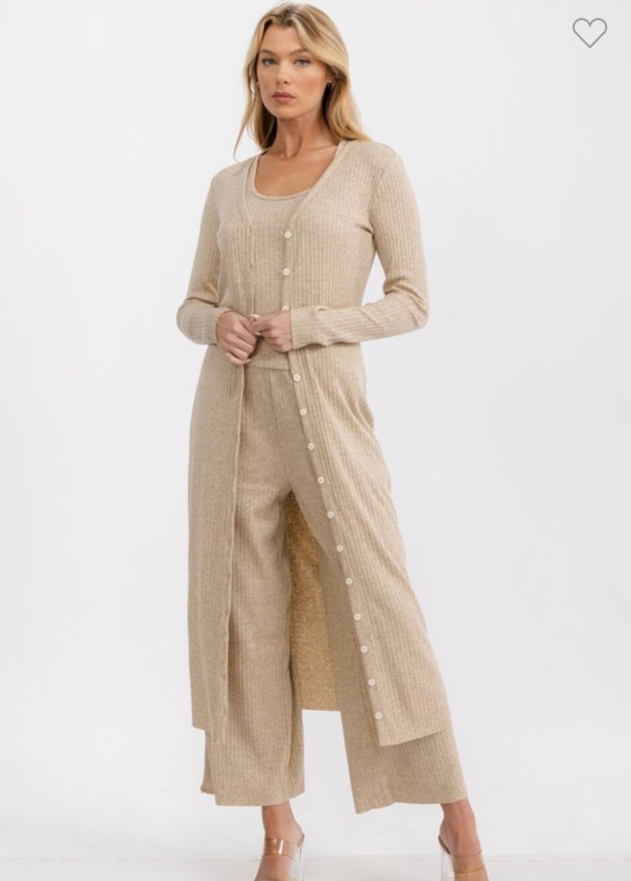 Long Button Down Cardigan Dress