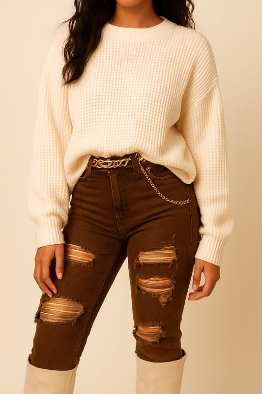 Oversize Knitted Sweater