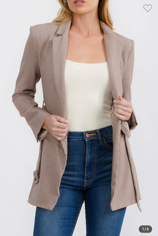 Blazer with Belt