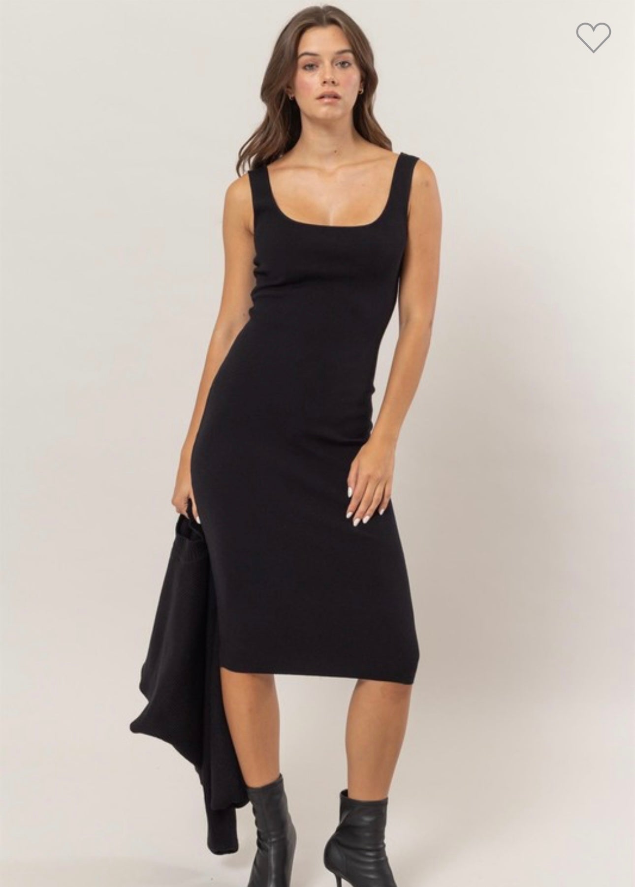 Two Piece Knitted Sweater Dress