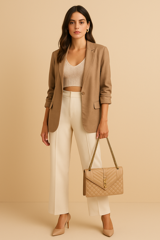 Satin Flow Blazer