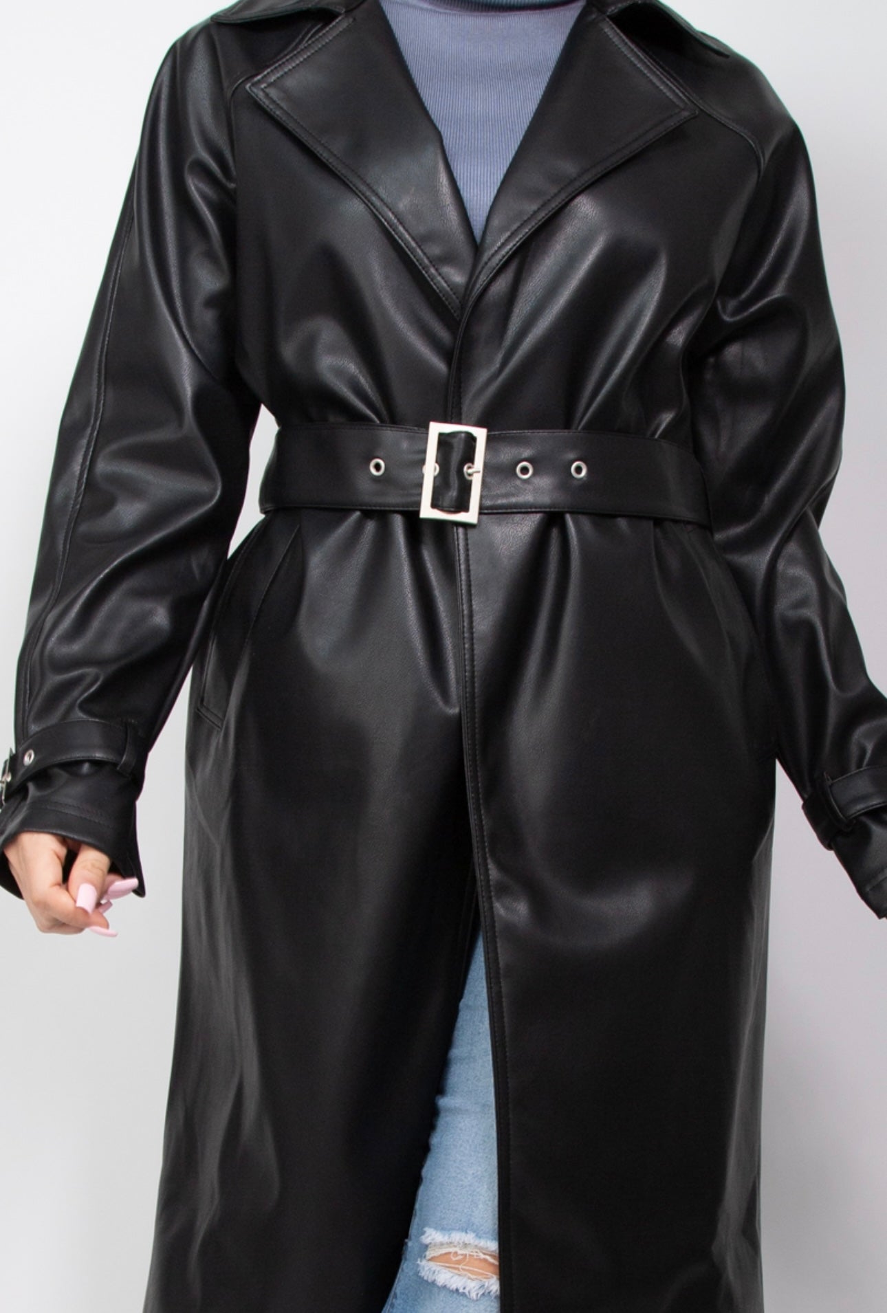 Long Leather Jacket