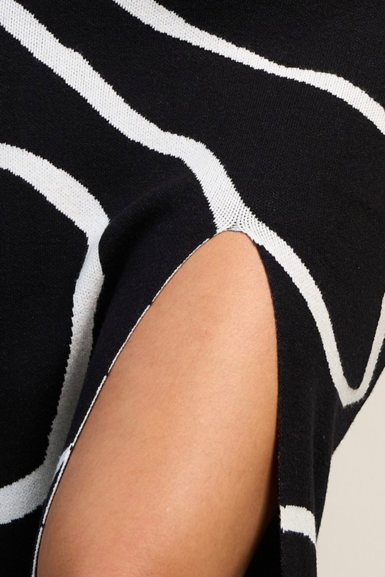 Maxi Swirl Sweater Dress