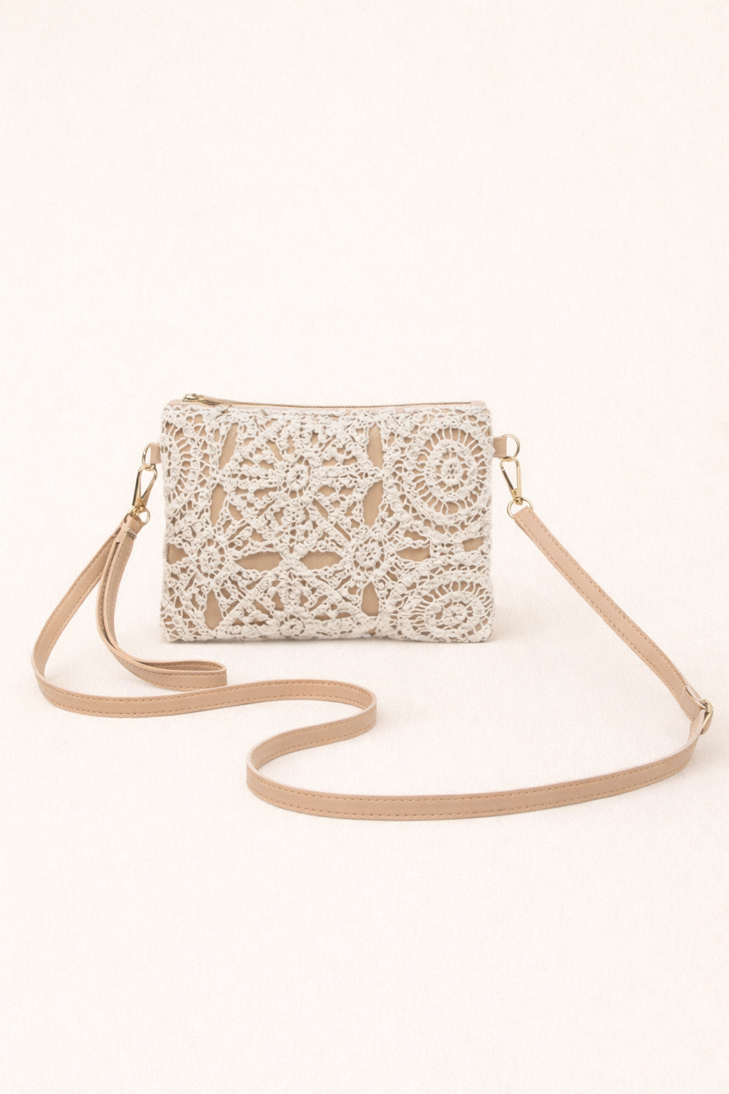 Woven Pouch Crossbody