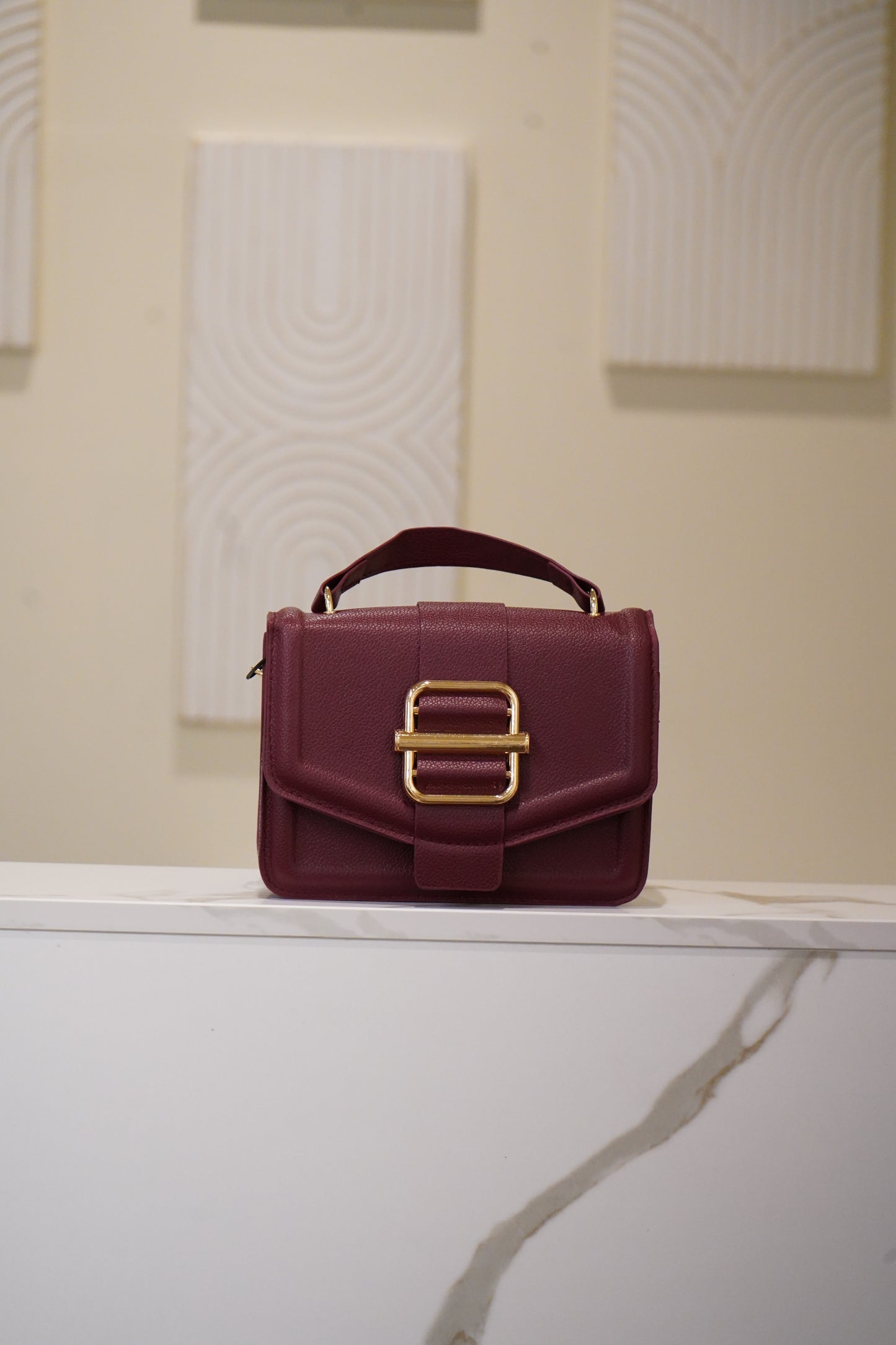 Elegance Buckle Handbag