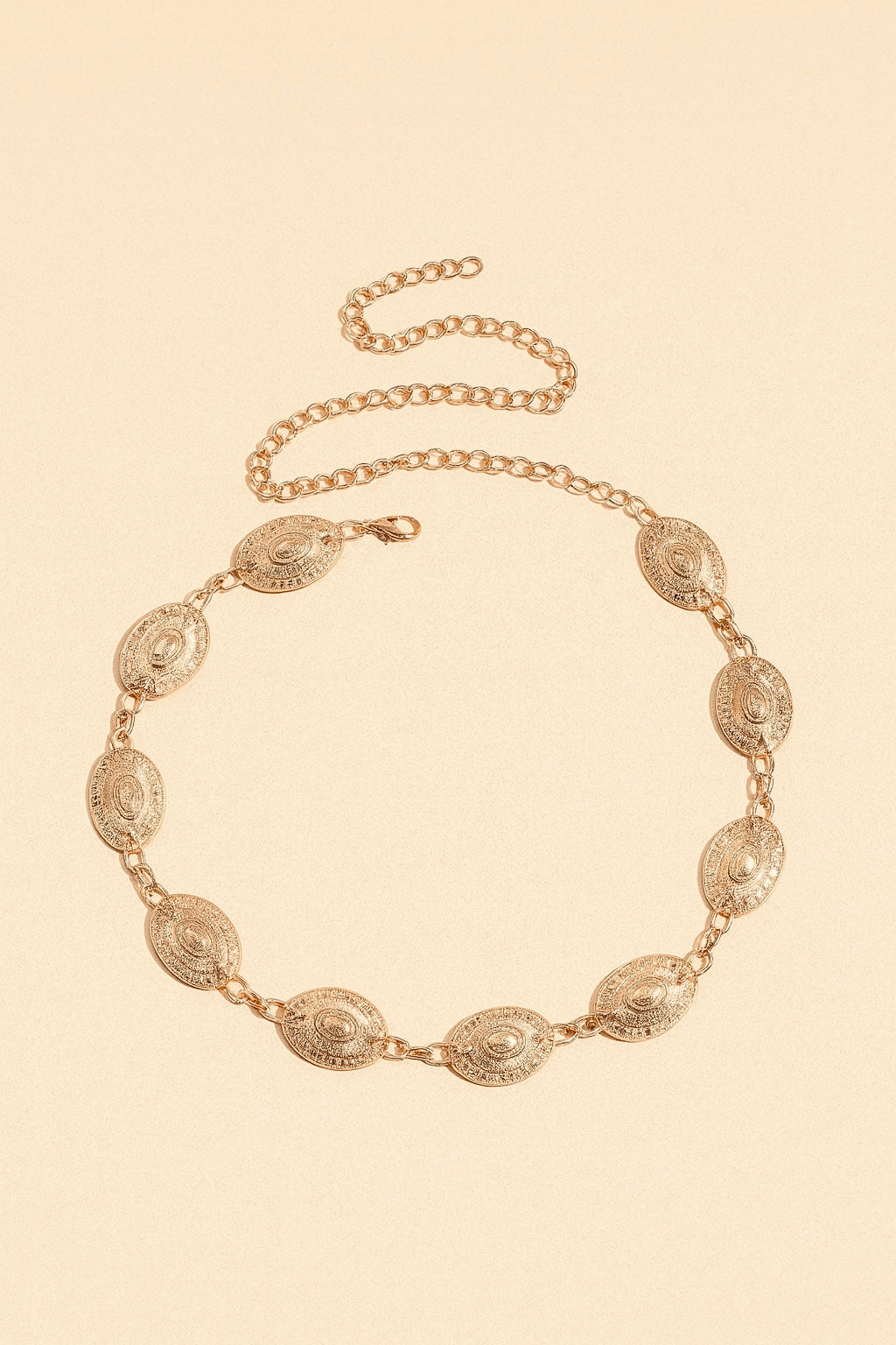 Vintage Western Medallion Chain Belt