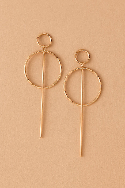 Circle Line Earrings