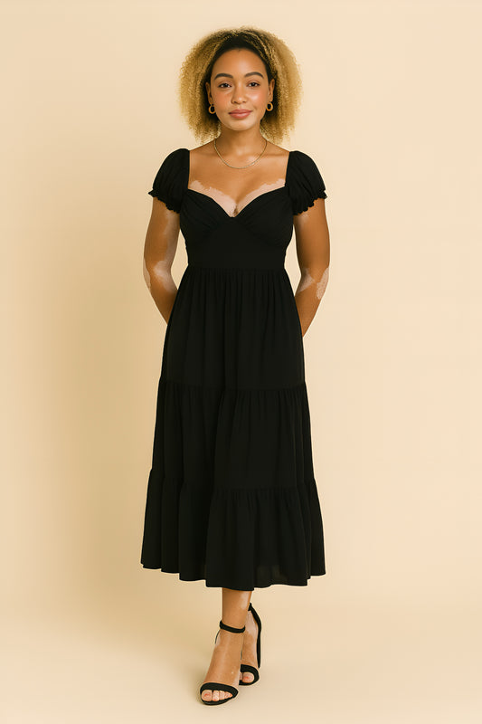Sweetheart Maxi short sleeve