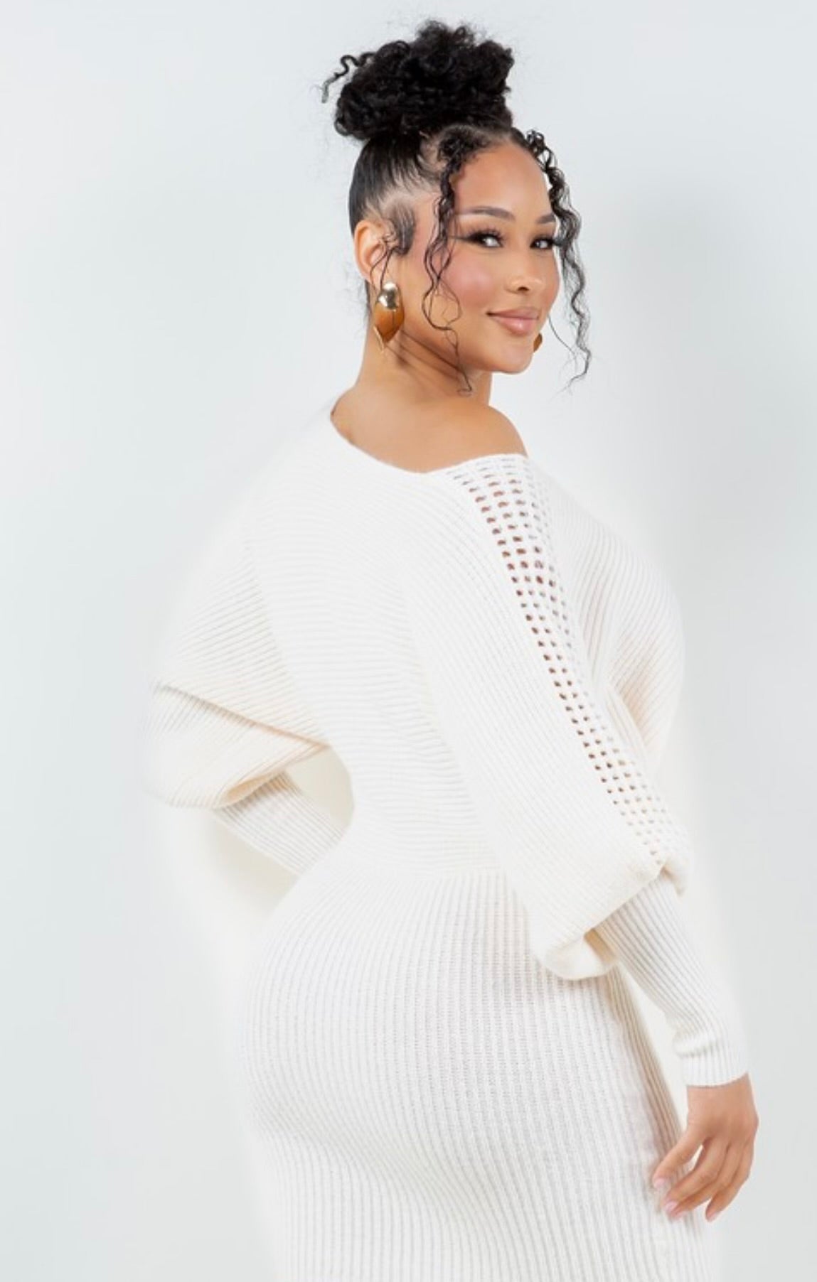 Knitted Sweater Dress