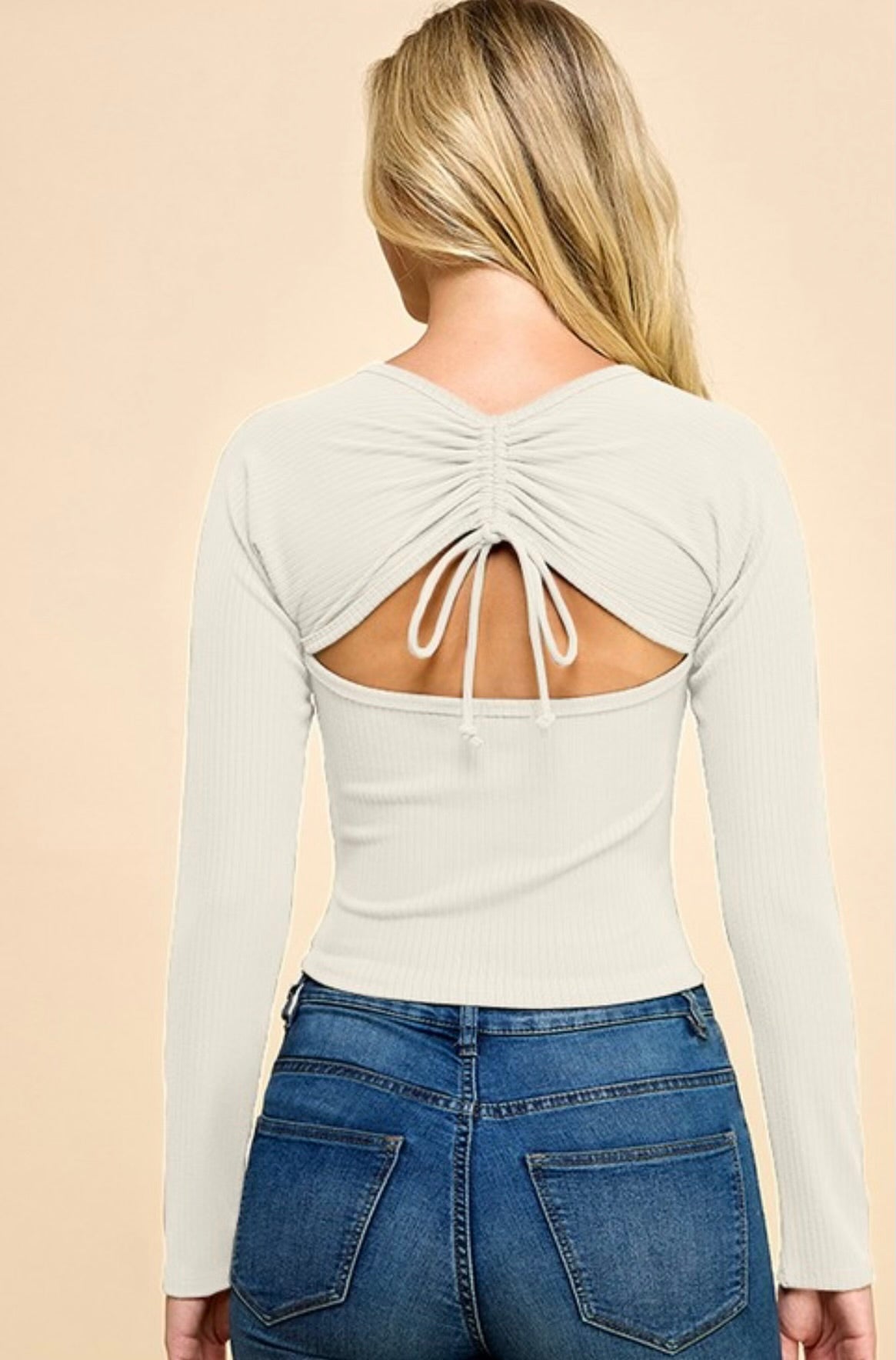 Long Sleeve Cropped Shirt