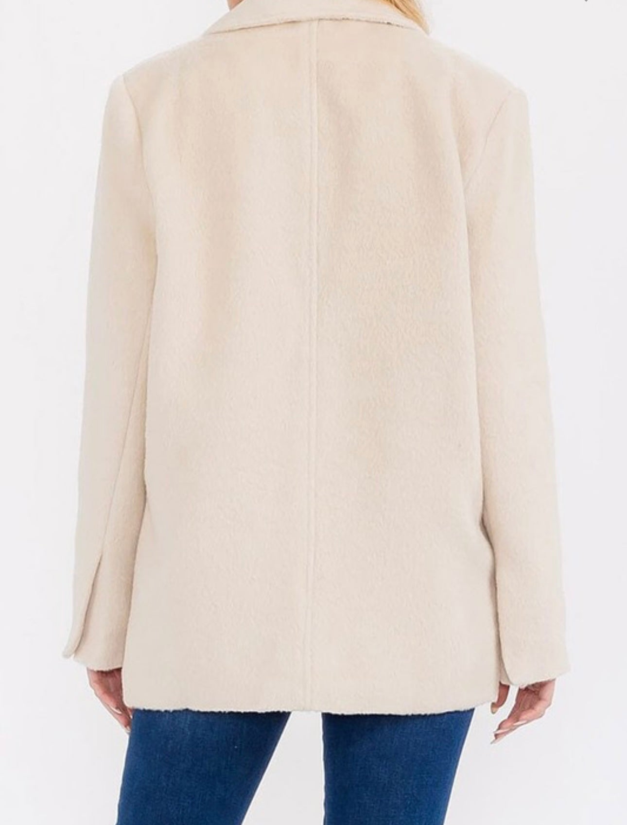 Thick One Button Blazer