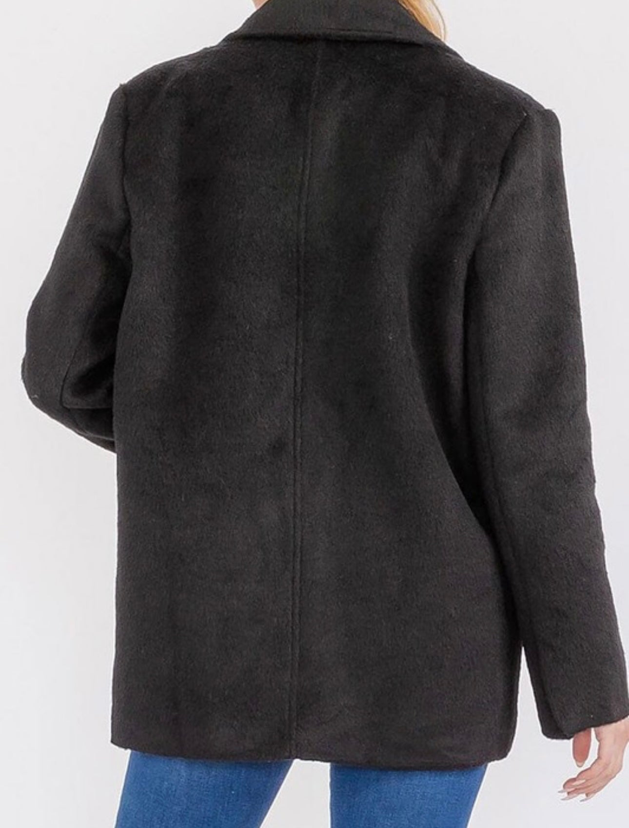 Thick One Button Blazer