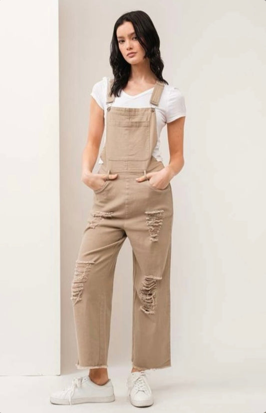 Ripped Overalls